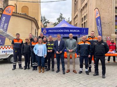 El Ayuntamiento de Murcia reconoce la labor crucial de Protección Civil en el Día Mundial