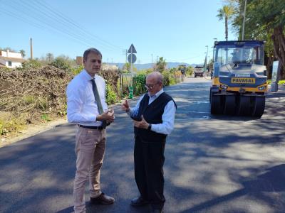 El Ayuntamiento de Murcia Remata el Asfaltado en La Albatalía: Calles a Estrenar