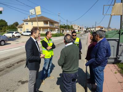 El Ayuntamiento de Murcia invierte en nuevo asfalto para mejorar las calles de la ciudad