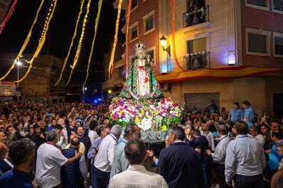 La ‘Morenica’ ya está aquí: Murcia recibe con fervor a la Virgen de la Fuensanta