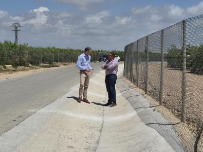 El Ayuntamiento de Murcia blinda el talud de La Ladera con una inversión millonaria